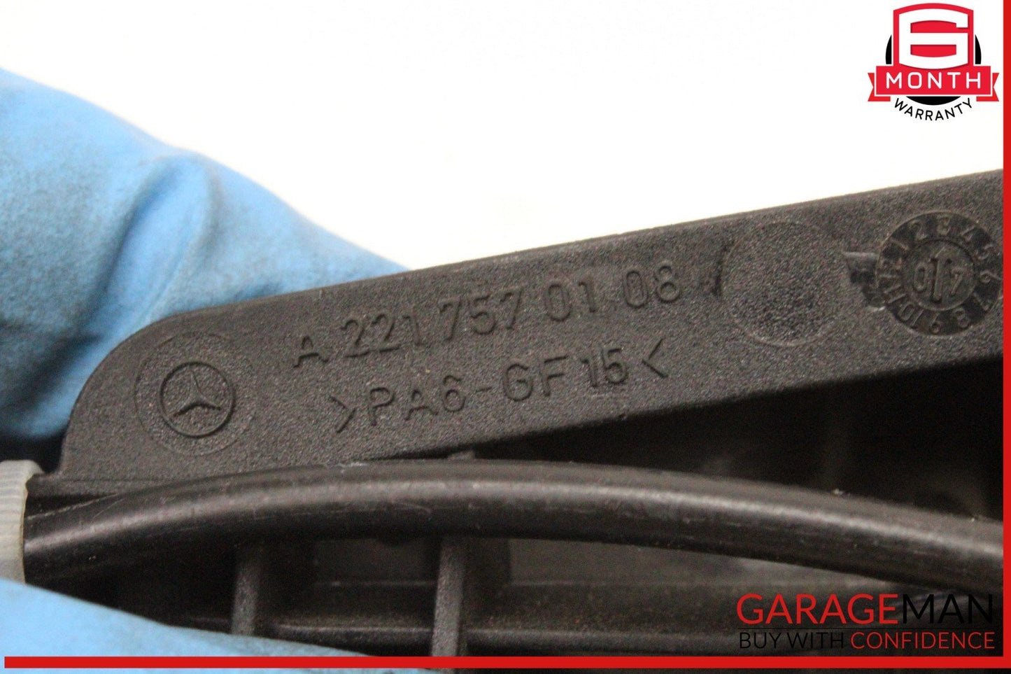 07-14 Mercedes W221 S63 AMG Rear Trunk Lid Lock Latch Actuator w/ Handle Assy