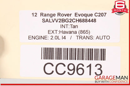 12-17 Range Rover Evoque 2.0L Engine Radiator A/C Condenser Assembly OEM