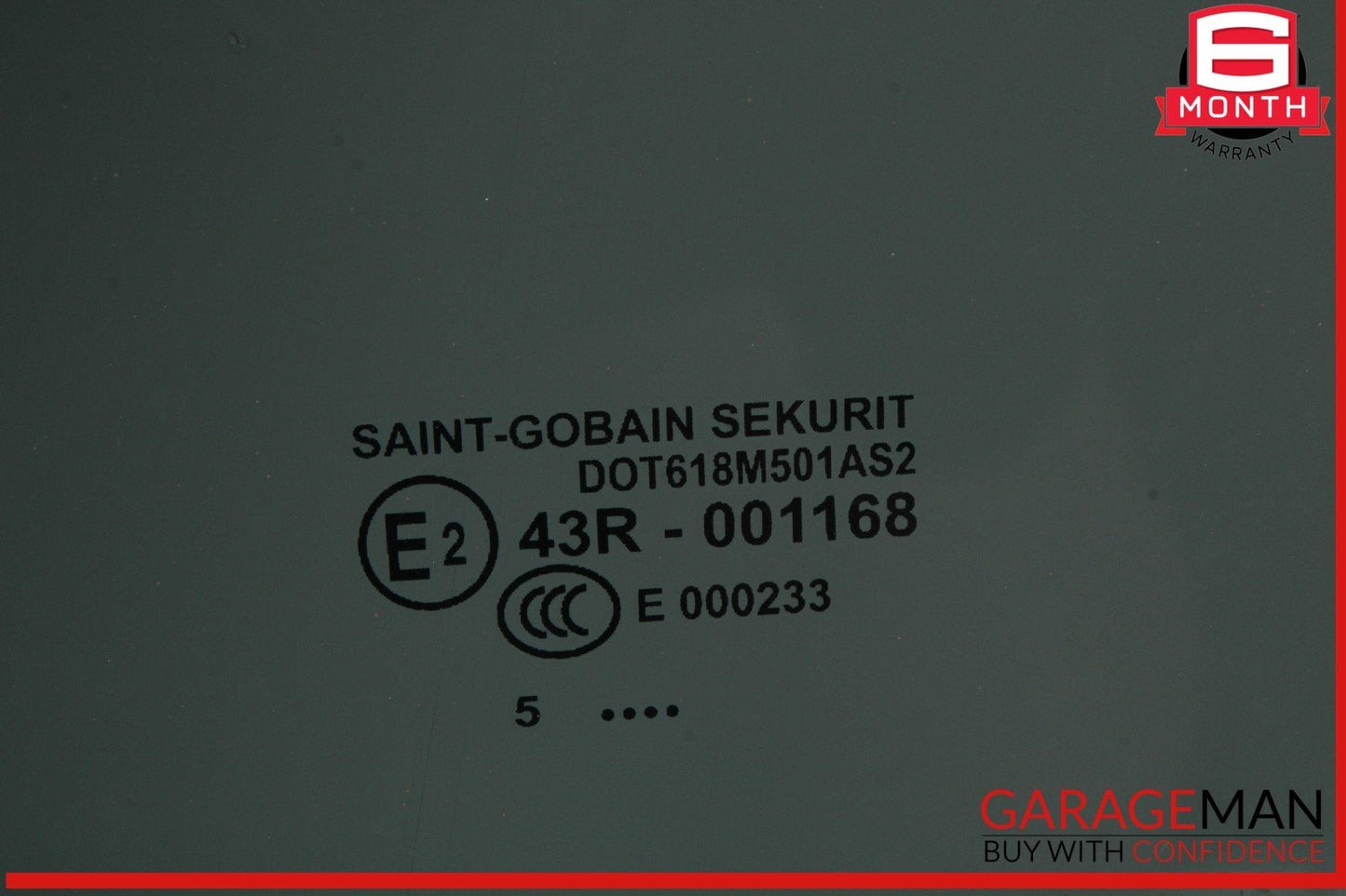 03-10 Porsche Cayenne 955 957 Front Left Side Door Window Auto Glass OEM