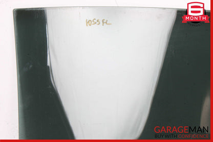 08-17 AUDI S5 FRONT LEFT DRIVER DOOR WINDOW GLASS OEM