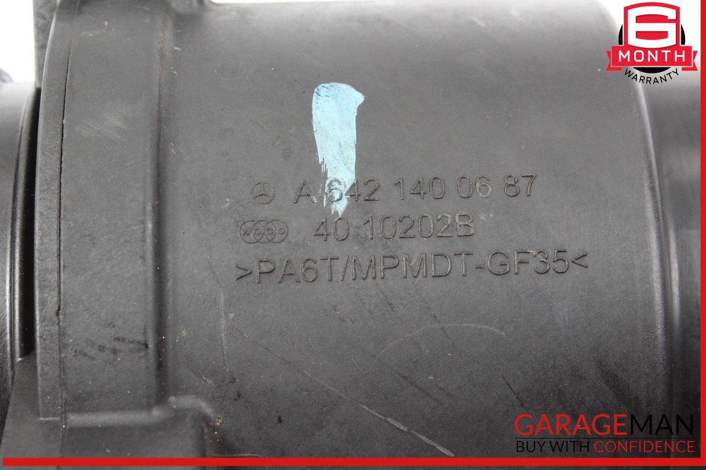 07-13 Mercedes W164 ML350 CDI Diesel Noise Dumper Air Duct Pipe 6420982307 OEM
