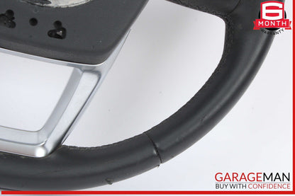 18-25 Audi Q5 Heated Leather Steering Wheel w/ Paddle Shifters Black 80A419091CM