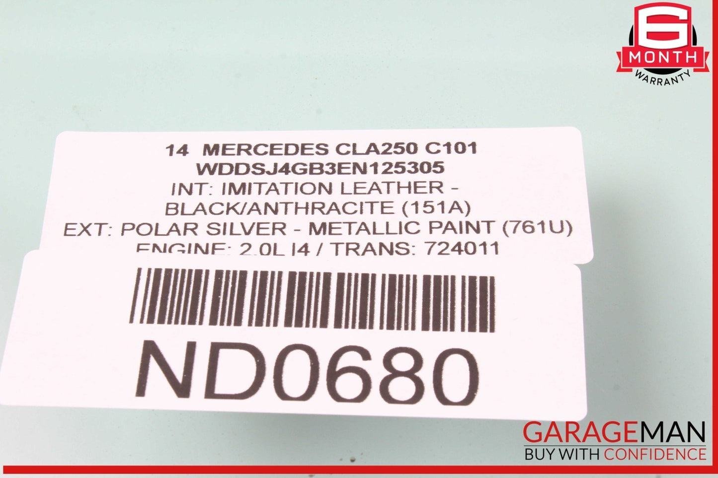 14-18 Mercedes W117 CLA250 Front Right Passenger Door Window Auto Glass OEM