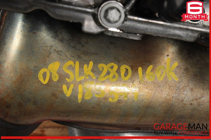 06-11 Mercedes R171 SLK280 C300 Engine Motor Block Assembly 3.0L M272 RWD 160k