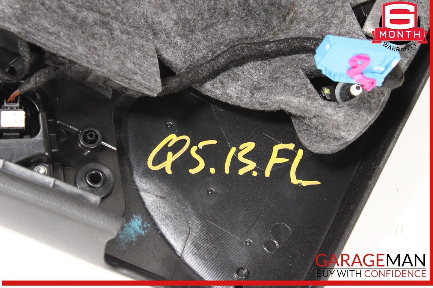 13-17 Audi Q5 Front Left Driver Side Interior Door Panel Cover OEM