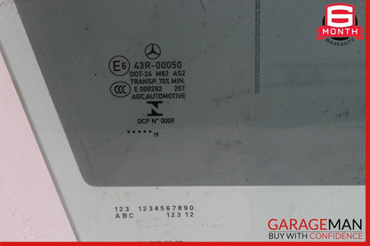 16-22 Mercedes X253 GLC300 GLC63 AMG Front Right Passenger Door Window Glass OEM