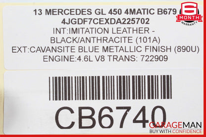Mercedes X166 GL450 Air Intake Manifold Distributor Engine Intercooler Assembly