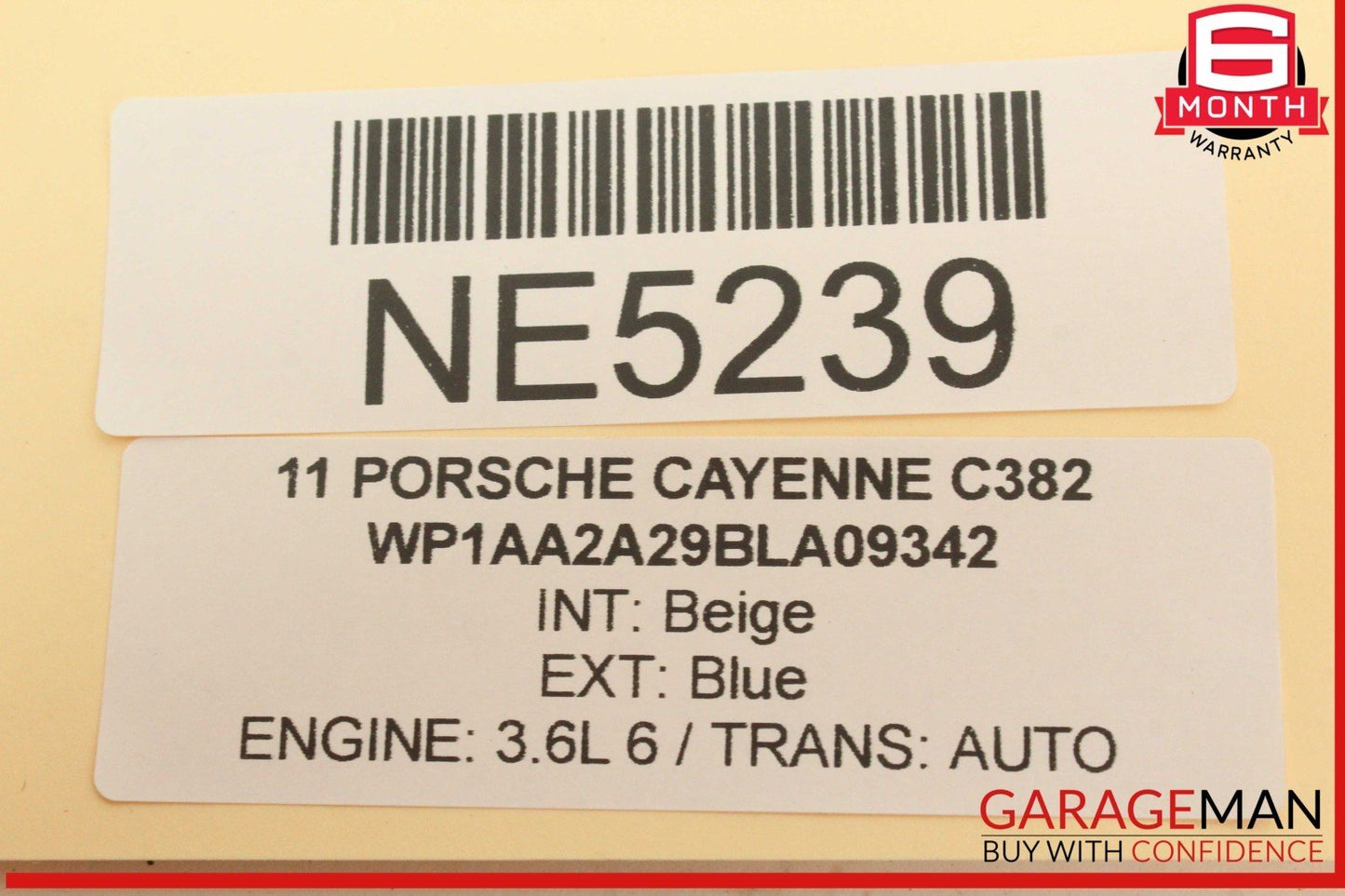 2011-2013 Porsche Cayenne 958 Steering Column Combination Switch 7P5953507DJ
