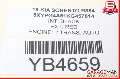 19-20 Kia Sorento AM FM Radio Receiver Display Screen  96160-C6NB0WK OEM