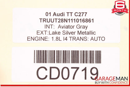 00-06 Audi TT 1.8L Engine Motor Block Assembly OEM 137k