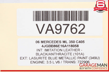 06-12 Mercedes W164 ML350 ML550 GL550 Front Right Passenger Axle Shaft OEM
