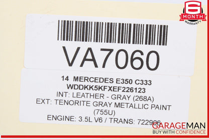 10-16 Mercedes W212 E350 Front Right Side Suspension Wishbone Control Arm OEM