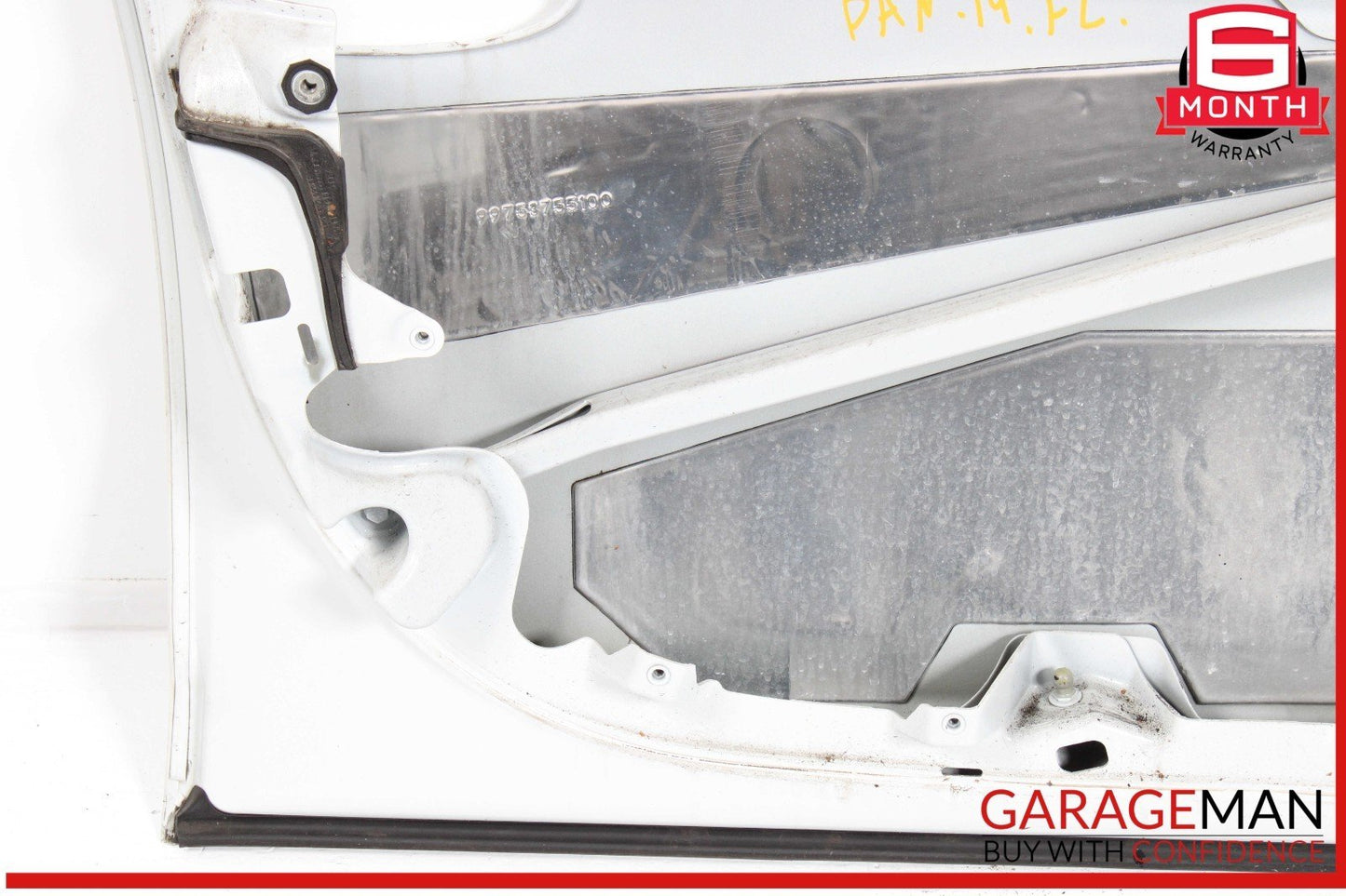 10-16 Porsche Panamera 970 Front Left Driver Side Exterior Door Shell Frame OEM