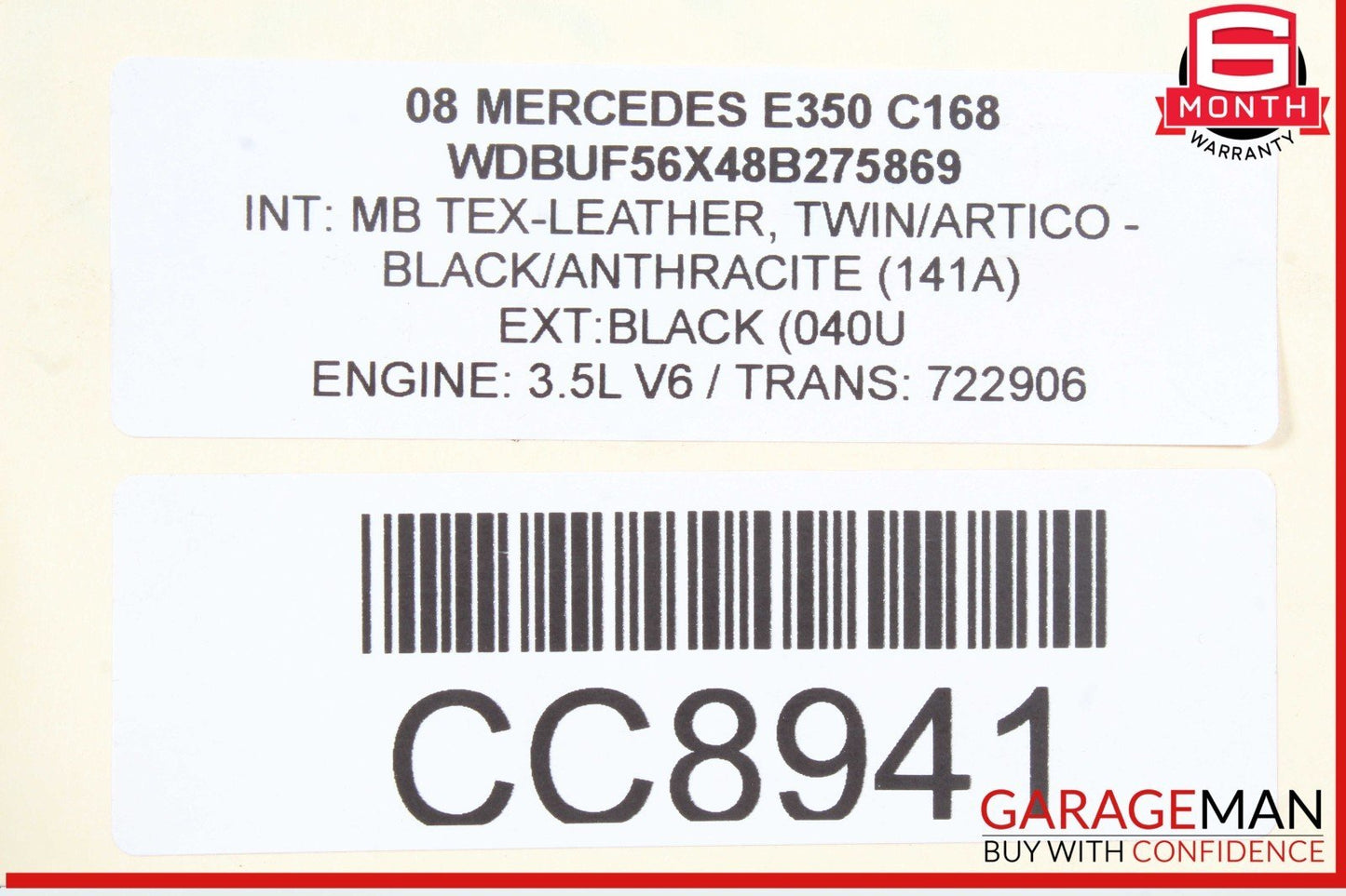 05-11 Mercedes W211 E350 RWD 7G Tronic Automatic Transmission Assy 722.906 187k