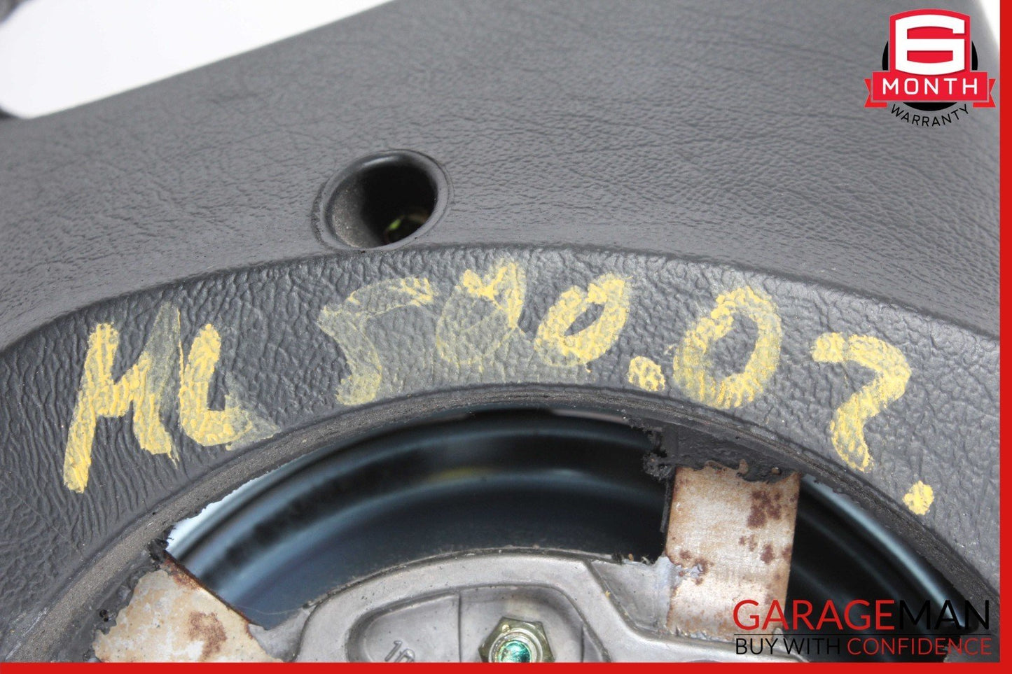 98-05 Mercedes W163 ML500 ML55 AMG 4 Spoke Driver Steering Wheel Black OEM