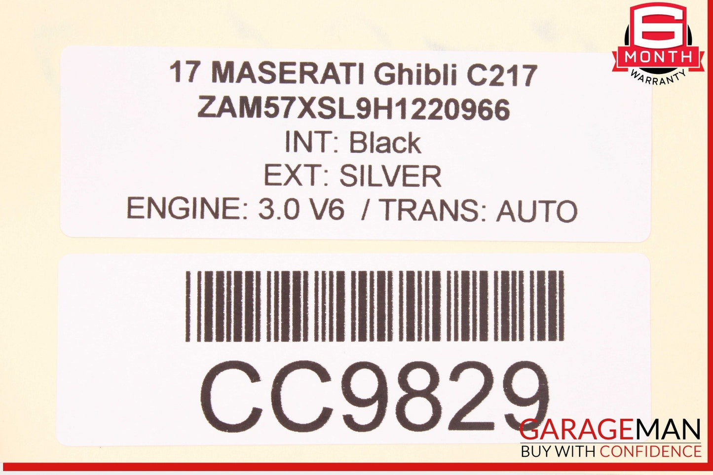 14-22 Maserati Quattroporte M156 Ghibli M157 AC Air A/C Condenser Cooler OEM