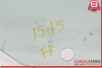 10-17 Audi A5 RS5 Convertible Front Right Door Window Glass OEM