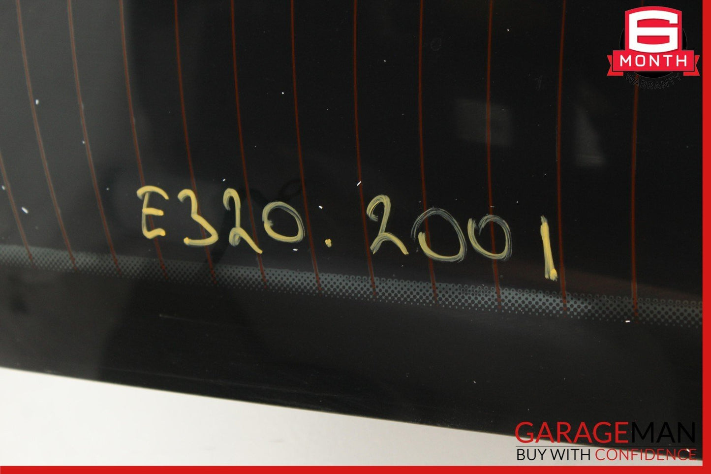99-02 Mercedes W210 E320 E430 E55 AMG Sedan Rear Windshield Window Glass OEM