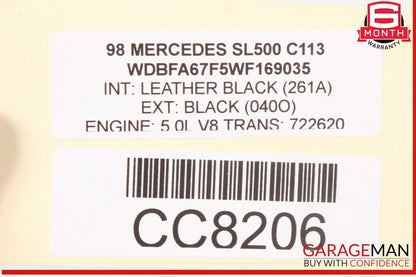92-02 Mercedes R129 SL500 500SL Engine Cooling Radiator AC Air A/C Condenser OEM