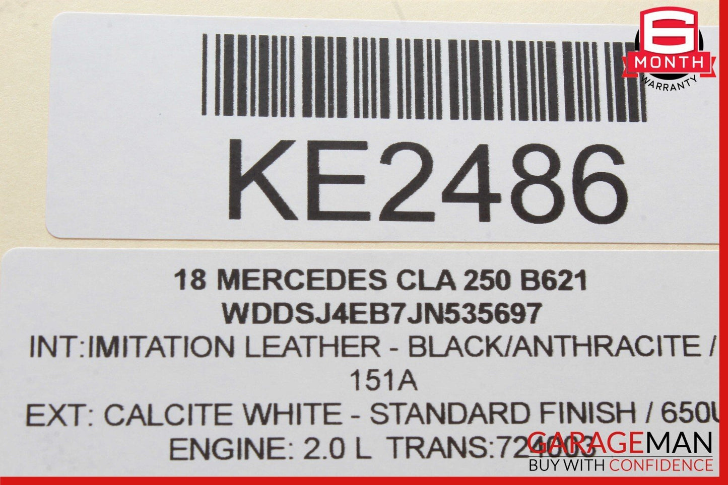 14-18 Mercedes W117 CLA250 CLA45 AMG AC A/C Air Conditioning Compressor OEM