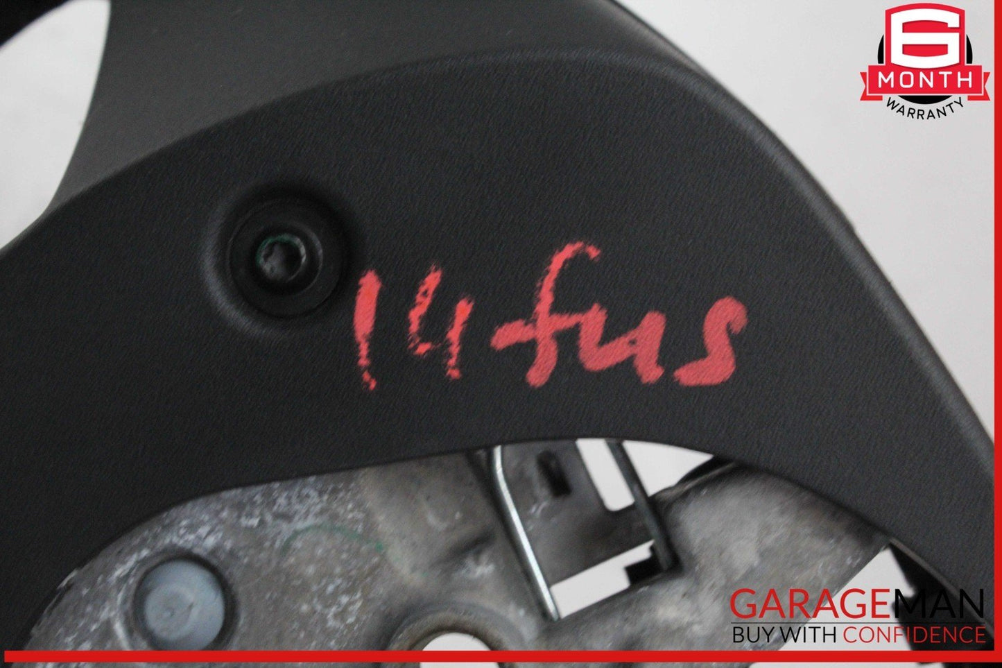 13-16 Ford Fusion Front Left Driver Side Multifunction Steering Wheel Black OEM