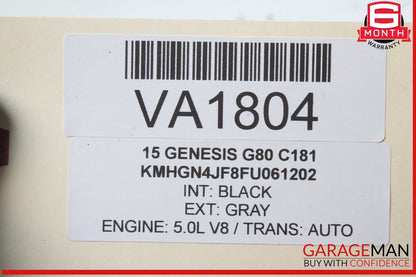 15-17 Hyundai Genesis G80 Left Side Exhaust Camshaft 24200-3F500 OEM