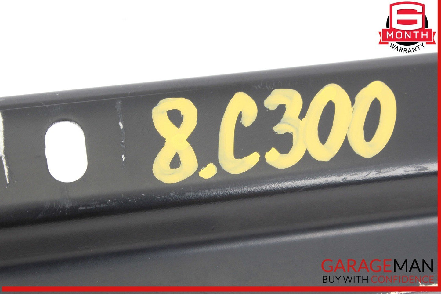 08-14 Mercedes W204 C300 C350 C280 Upper Radiator Core Support Bar Black OEM