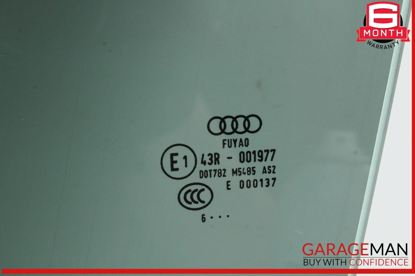 18-24 Audi A5 S5 RS5 Coupe Front Left Driver Side Door Window Glass OEM