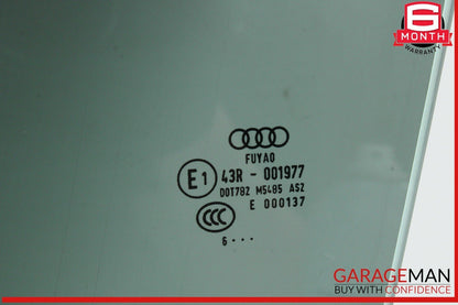 18-24 Audi A5 S5 RS5 Coupe Front Left Driver Side Door Window Glass OEM