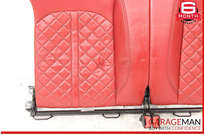 18-24 Audi S5 Complete Front & Rear Seats Seat Cushion Assembly Red OEM
