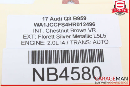 15-18 Audi Q3 Rear Left & Right Side Tailgate Liftgate Lift Cylinder Struts