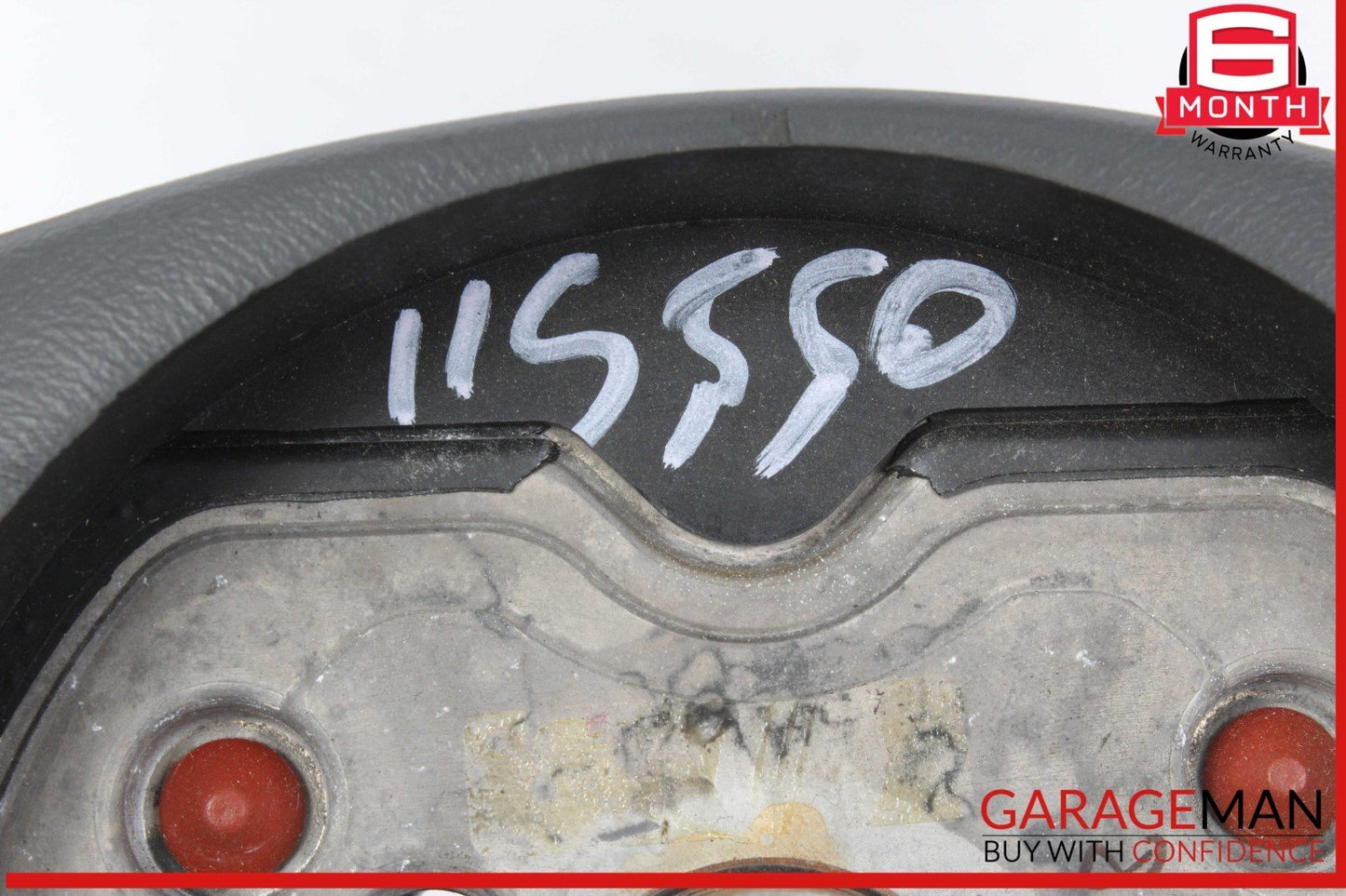 10-14 Mercedes W221 S550 S600 Steering Wheel w/ Paddle Shifters Wood OEM