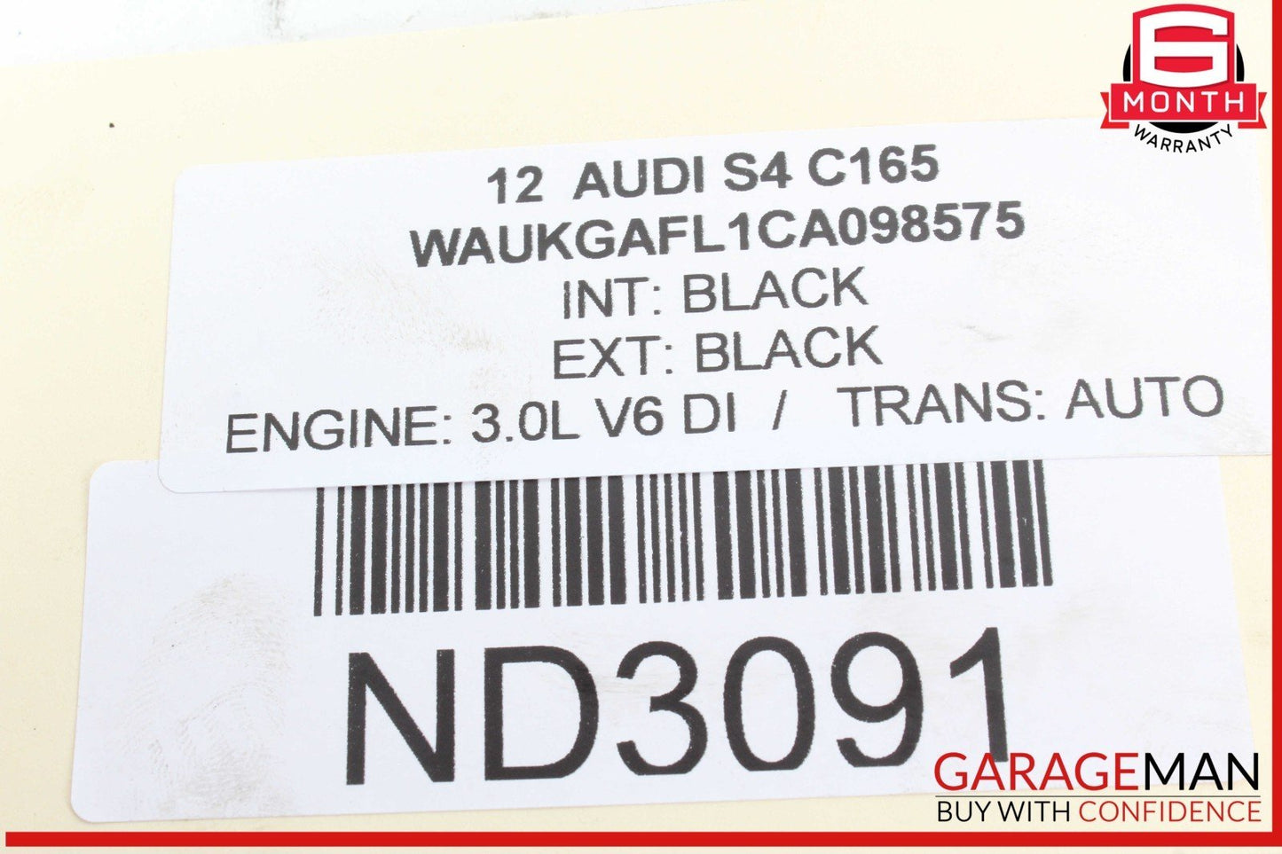 09-16 Audi S4 Engine Cylinder Head Left Driver Side 06E103403M OEM