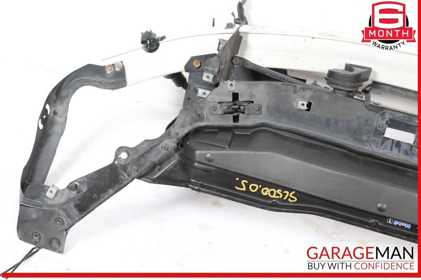 03-08 Mercedes R230 SL500 Front Bumper Reinforcement Impact Bar Headlight Frame