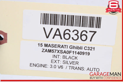 14-17 Maserati Ghibli Front Right & Left Side Dash Speaker Cover w/ Speaker OEM