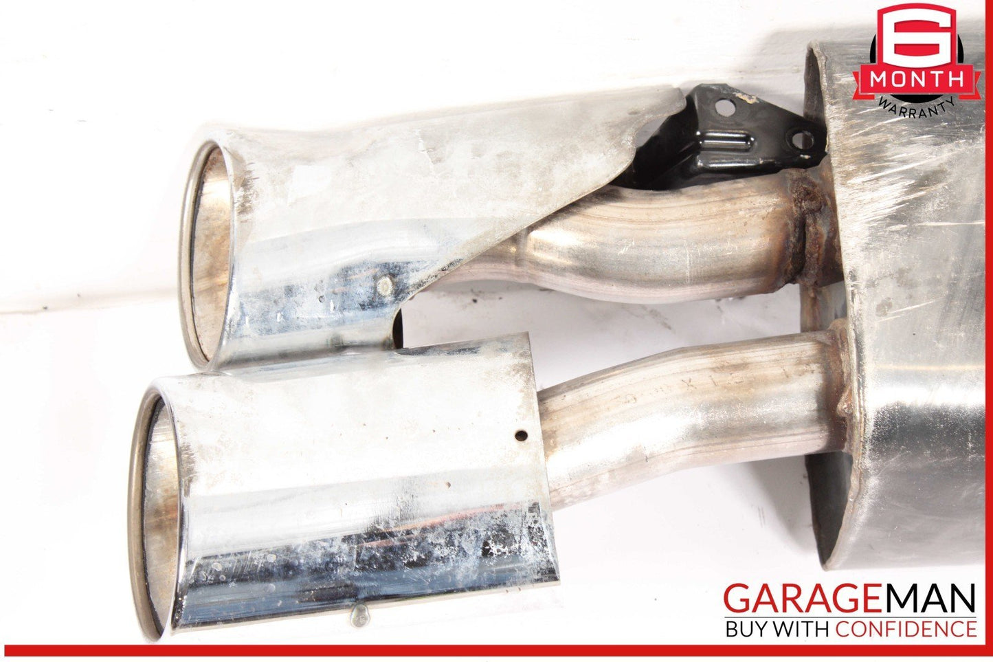 03-06 Mercedes W220 S430 S65 AMG Exhaust Muffler Quad Tips Left & Right OEM