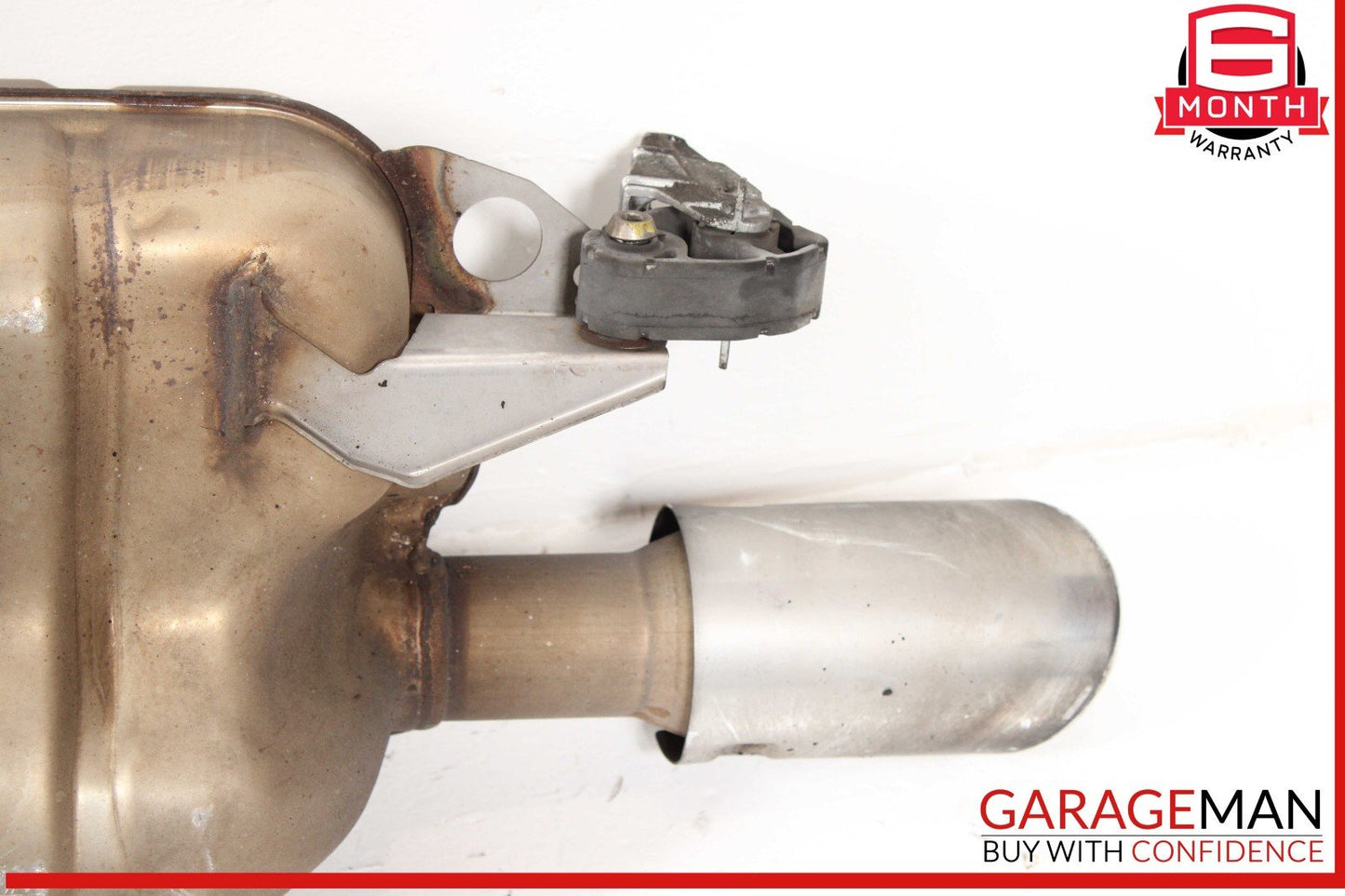12-15 Audi A6 2.0L Exhaust Muffler Mufflers Set  OEM