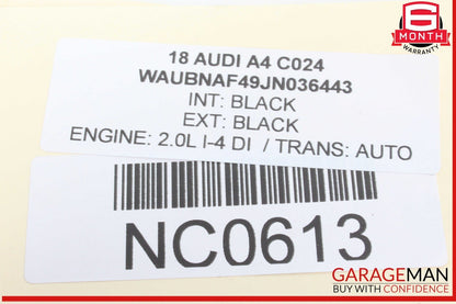 17-24 Audi A4 Quattro Front Right & Left Side Door Panel Audio Speaker Speakers