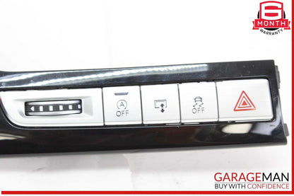 11-18 Audi A8 S8 Front Left Side Dash Trim Cover Panel w/ Control Switches OEM