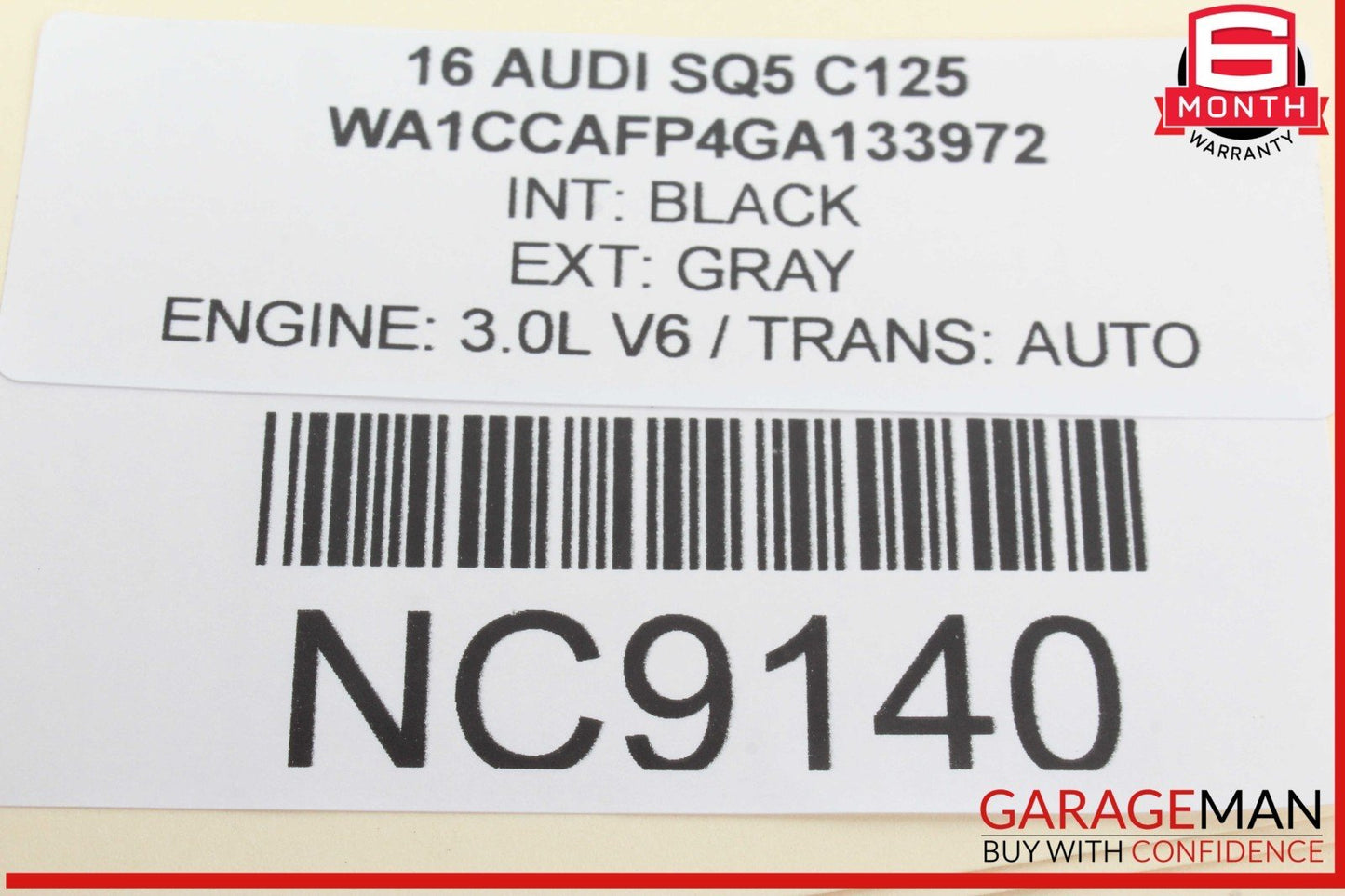 14-16 Audi SQ5 Front Dash Info GPS Navigation Display Screen Monitor OEM
