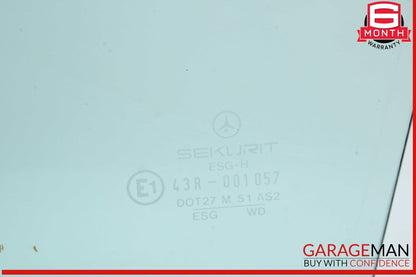 84-93 Mercedes W201 190E 190D Front Left Driver Side Window Door Glass OEM