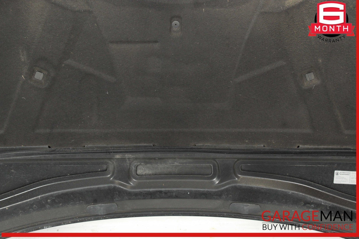 09-16 Audi S4 A4 Front Hood Shell Bonnet Panel Black OEM