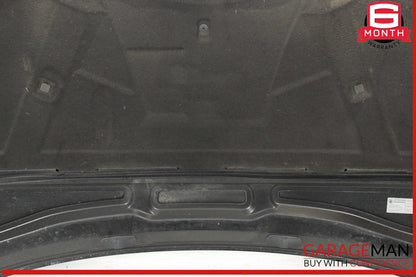 09-16 Audi S4 A4 Front Hood Shell Bonnet Panel Black OEM