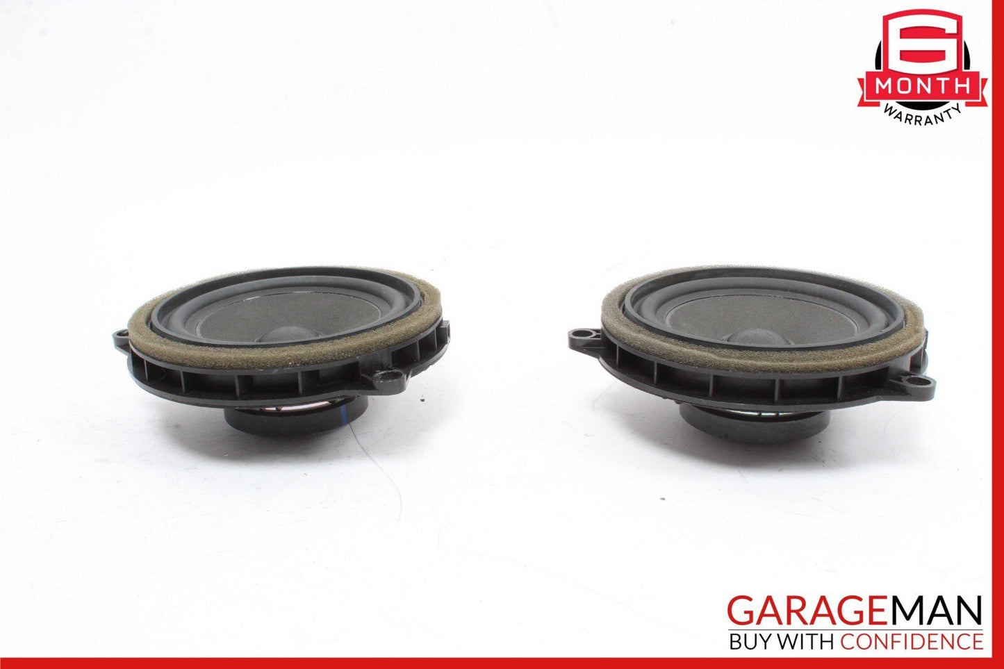 14-19 Mini Cooper Rear Left & Right Side Door Audio Sound Speakers Set of 2 Pc