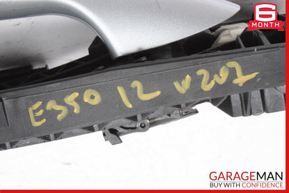 10-18 Mercedes E550 E350 C350 Right Side Exterior Door Handle Keyless Go Silver