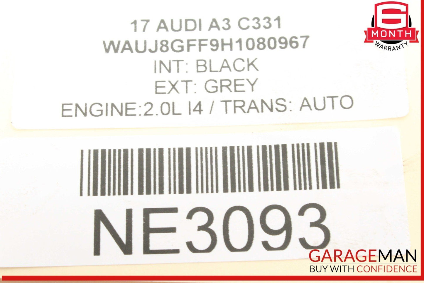 15-20 Audi A3 S3 Rear Left Driver Side Trailing Control Arm 5Q0505225C OEM