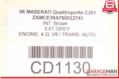 Maserati Quattroporte M139 Exhaust Mufflers Tips Left & Right Side Set OEM