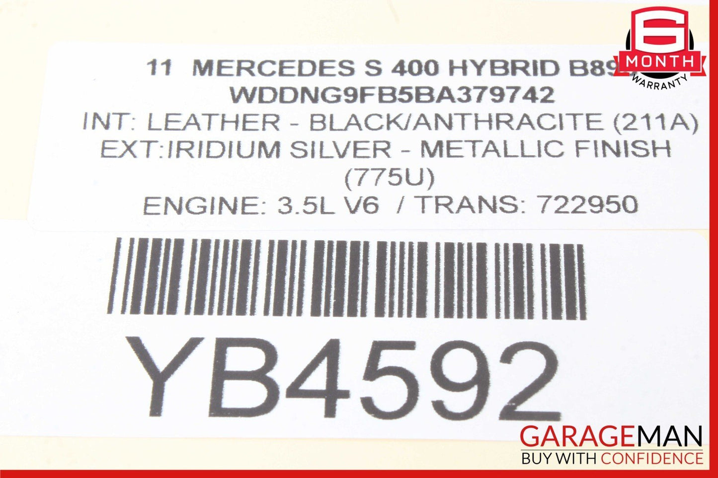 10-13 Mercedes W221 S400 S550 S65 AMG Rear Sam Fuse Box Relay Module Control OEM