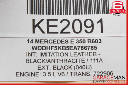 10-16 Mercedes W212 E350 E550 Front Left Driver Side Lower Control Arm OEM