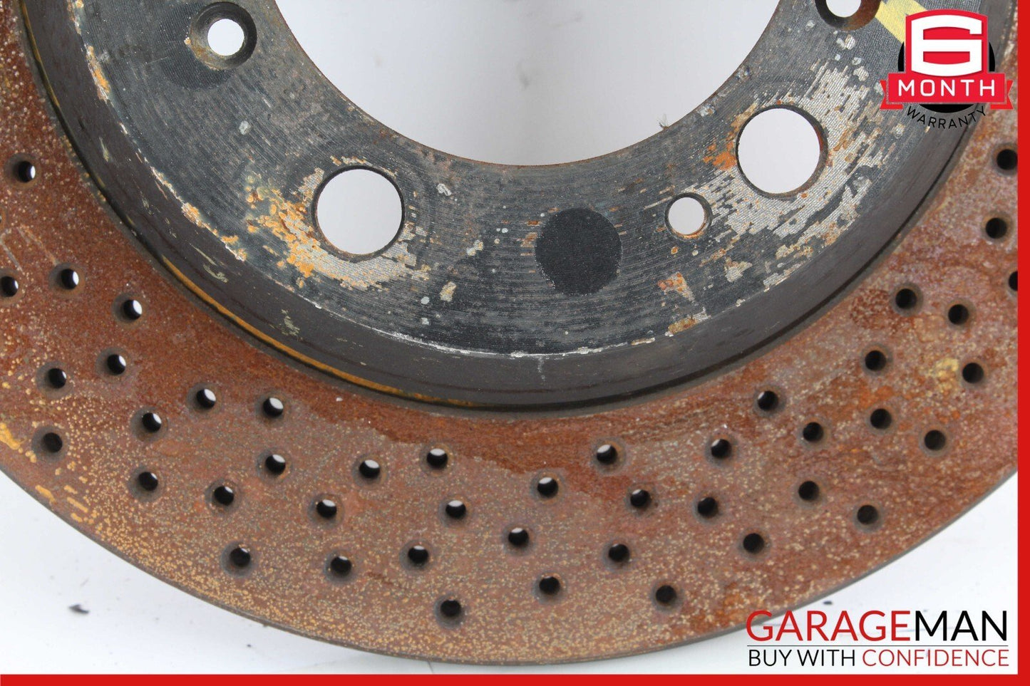 05-12 Porsche Cayman 987 Front Right & Left Drilled Brake Rotor Disc Set OEM